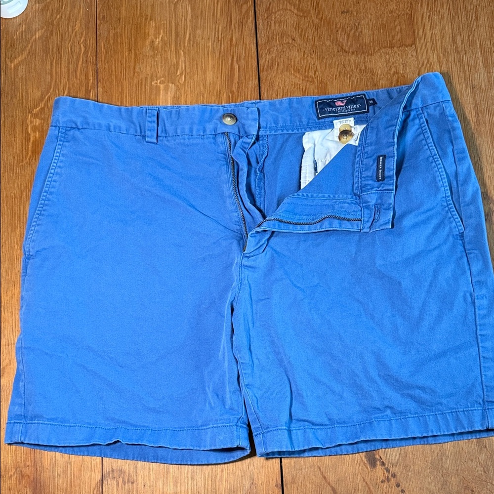 Vineyard Vines Bright Blue Flat Front Shorts